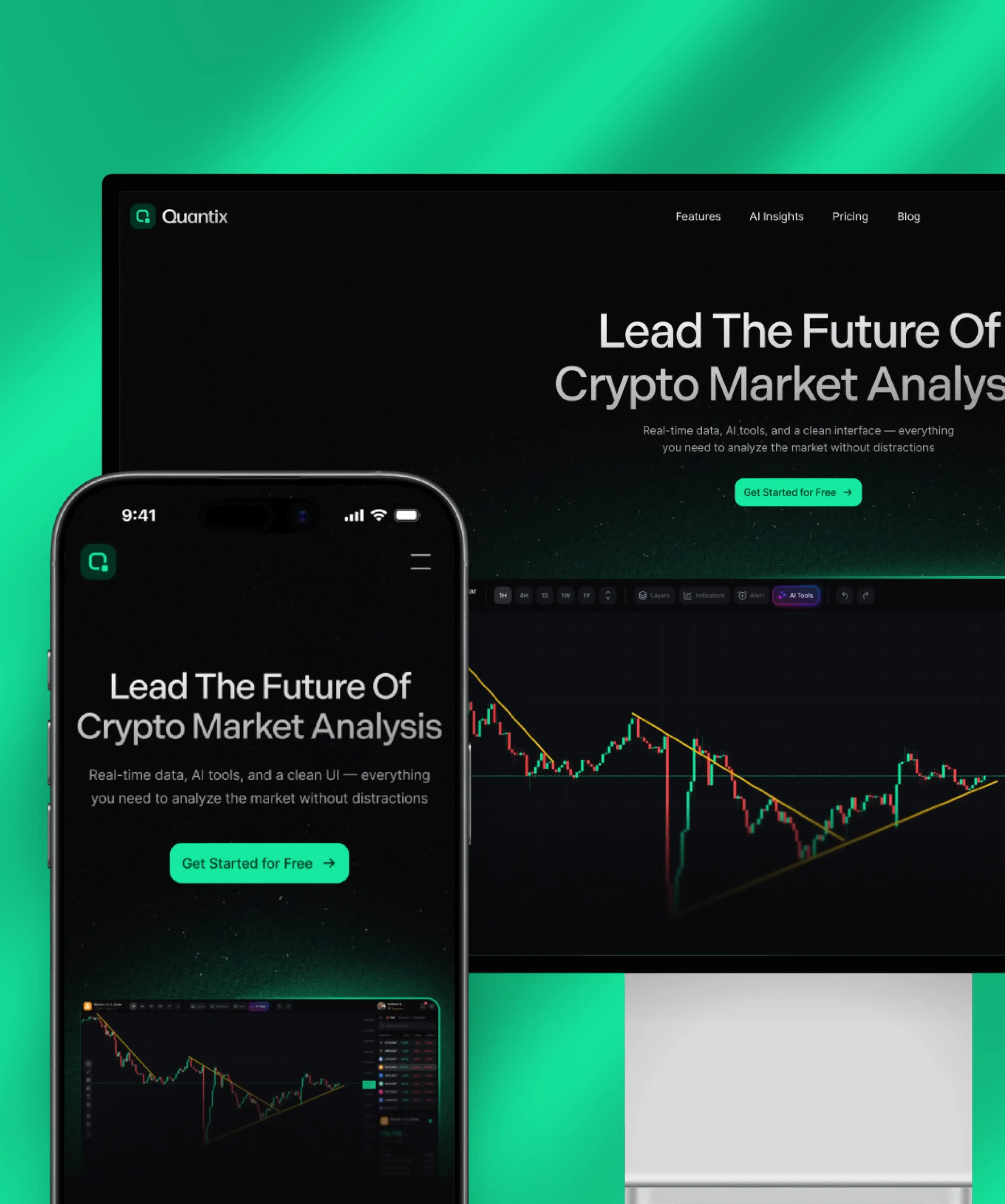 Where clarity meets precision. A landing built to engage